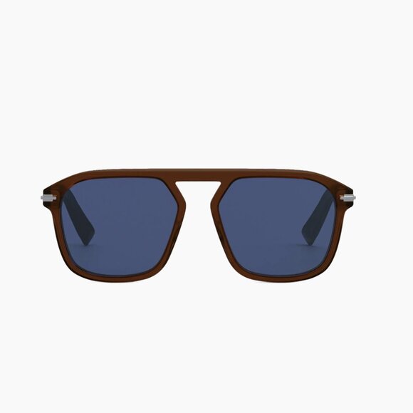 Dior BlackSuit 55MM Square Sunglasses - Tortoise - Picture 1 of 5